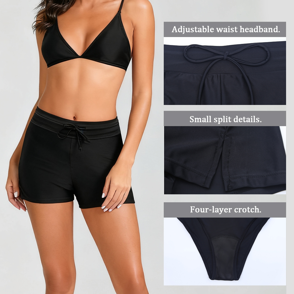 Por atacado Boyshorts De Banho De Per&iacute;odo