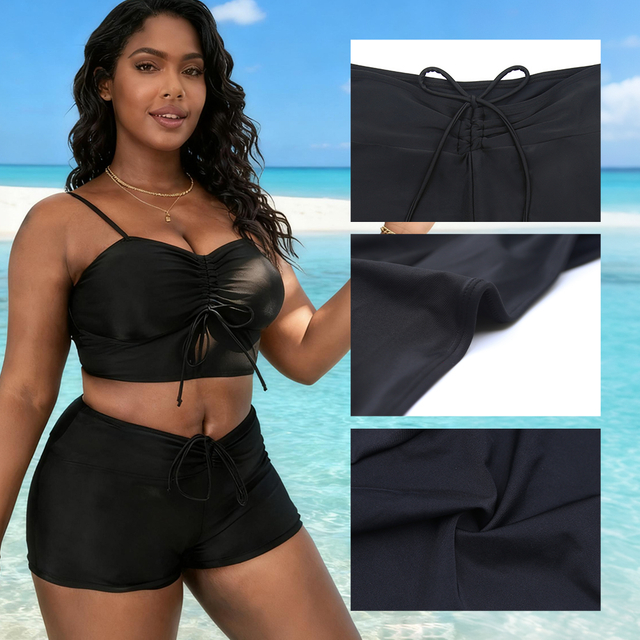 Conjunto De Traje De Ba&ntilde;o De Dos Piezas al por mayor