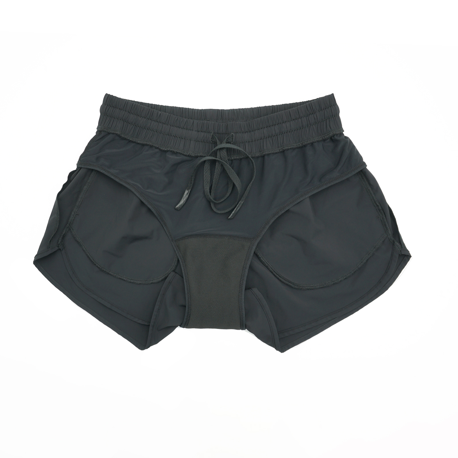 Pantaloncini sportivi per il periodo - LY4291-1 Pantaloncini da corsa 2 in 1 con slip a tenuta stagna incorporato