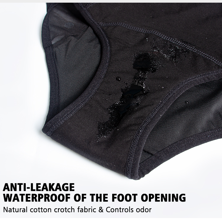 Ropa interior de &eacute;poca de cintura alta de talla grande | Calzoncillos de malla a prueba de fugas OEM: 82 % nailon, refuerzo de 4 capas, abertura de pierna impermeable, XS-3XL, venta al por mayor y personalizaci&oacute;n completa de OEM