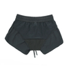 Pantaloncini sportivi per il periodo - LY4291-1 Pantaloncini da corsa 2 in 1 con slip a tenuta stagna incorporato