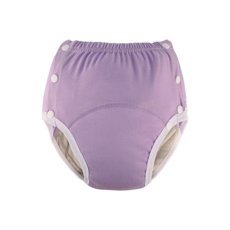 Pantalones de pa&ntilde;ales de tela para adultos PUL de algod&oacute;n lavable | Ropa interior para incontinencia a prueba de fugas OEM: bot&oacute;n a presi&oacute;n ajustable, antifugas laterales, S a XXL (30 a 150 kg), fabricaci&oacute;n al por mayor y personalizada
