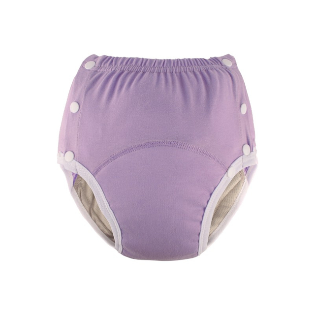 Waschbare Baumwoll-PUL-Stoffwindelhose f&uuml;r Erwachsene | Auslaufsichere OEM-Inkontinenzunterw&auml;sche – verstellbarer Druckknopf, seitlicher Auslaufschutz, S–XXL (30–150 kg), Gro&szlig;handel und kundenspezifische Fertigung