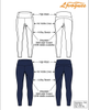 ขายส่งชุดออกกำลังกายเป้าเสื้อกางเกงแบบบูรณาการ