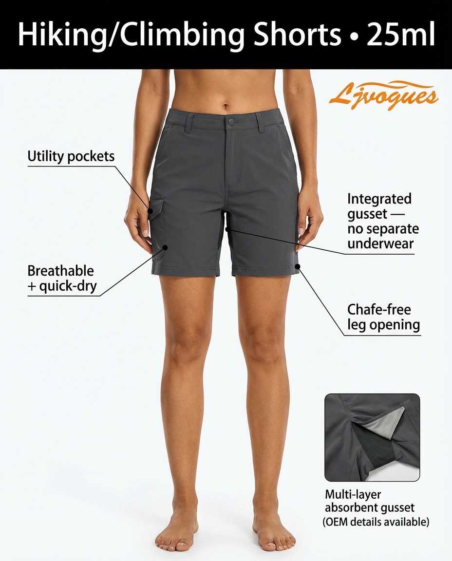 Pantaloncini da trekking impermeabili all'ingrosso