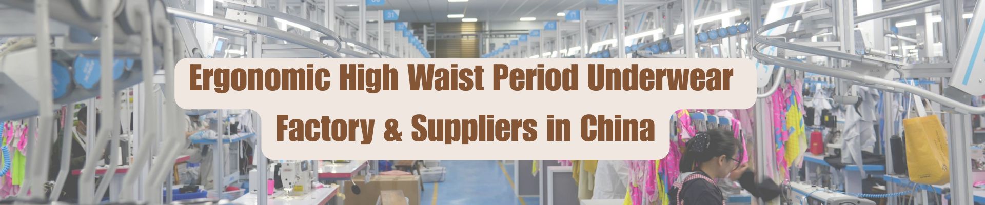 High waist period underwear