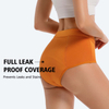 Ropa interior de &eacute;poca de bamb&uacute; de talle alto | Bragas para levantamiento de gl&uacute;teos a prueba de fugas OEM: certificaci&oacute;n OEKO-TEX, gran absorci&oacute;n de 4 tampones, cobertura extendida, S a XXL, venta al por mayor y etiqueta privada