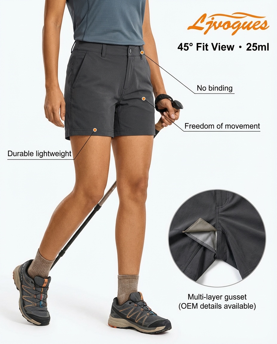 Pantaloncini da trekking impermeabili all'ingrosso