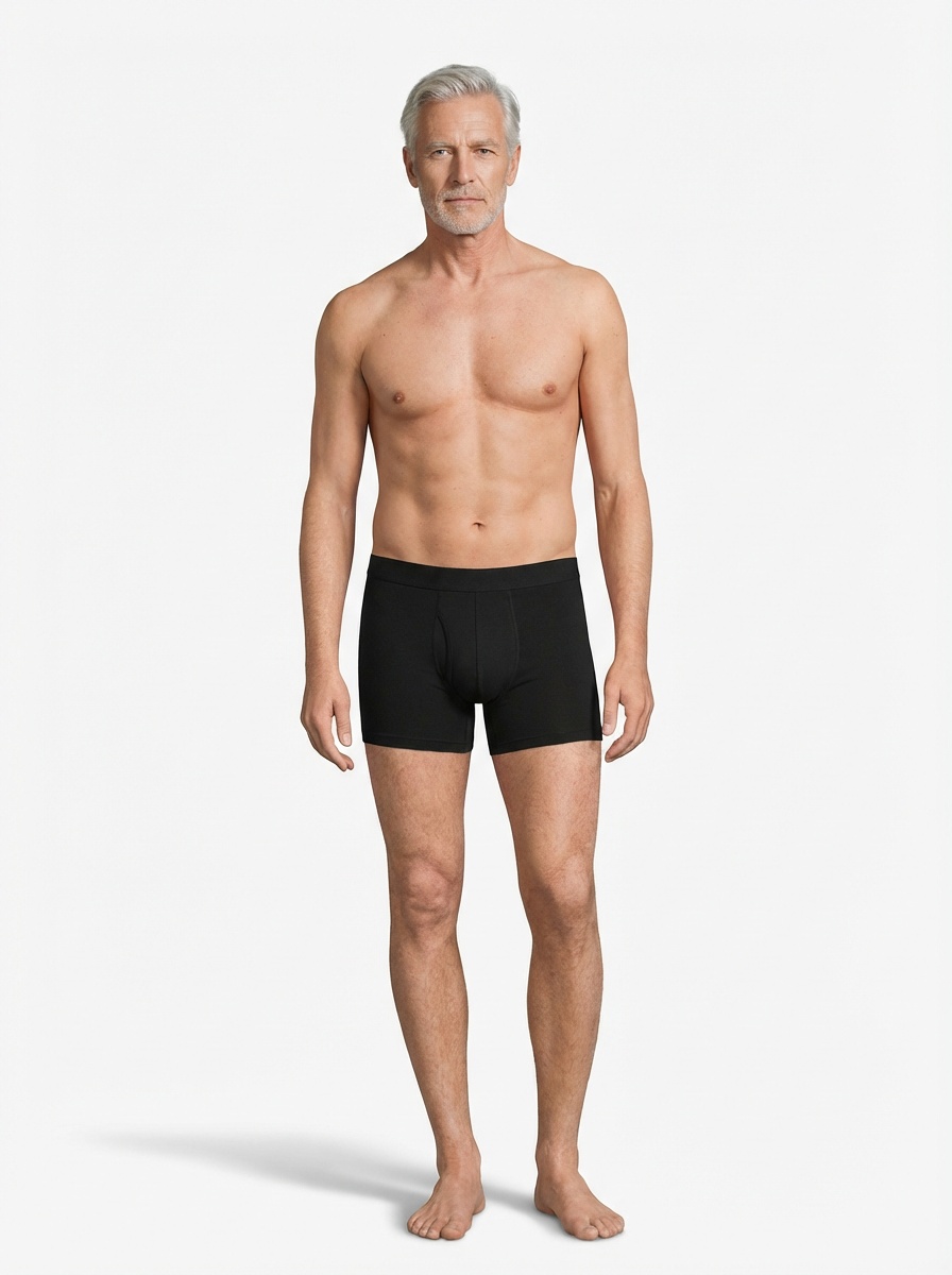 Fornitore di etichette private per biancheria intima da uomo a tenuta stagna in spandex modale