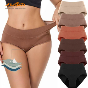 Slip periodo a vita alta a 3 strati | Tassello in fibra di cellulosa rigenerata | 8 colori XS–5XL | Commercio all'ingrosso dell'OEM