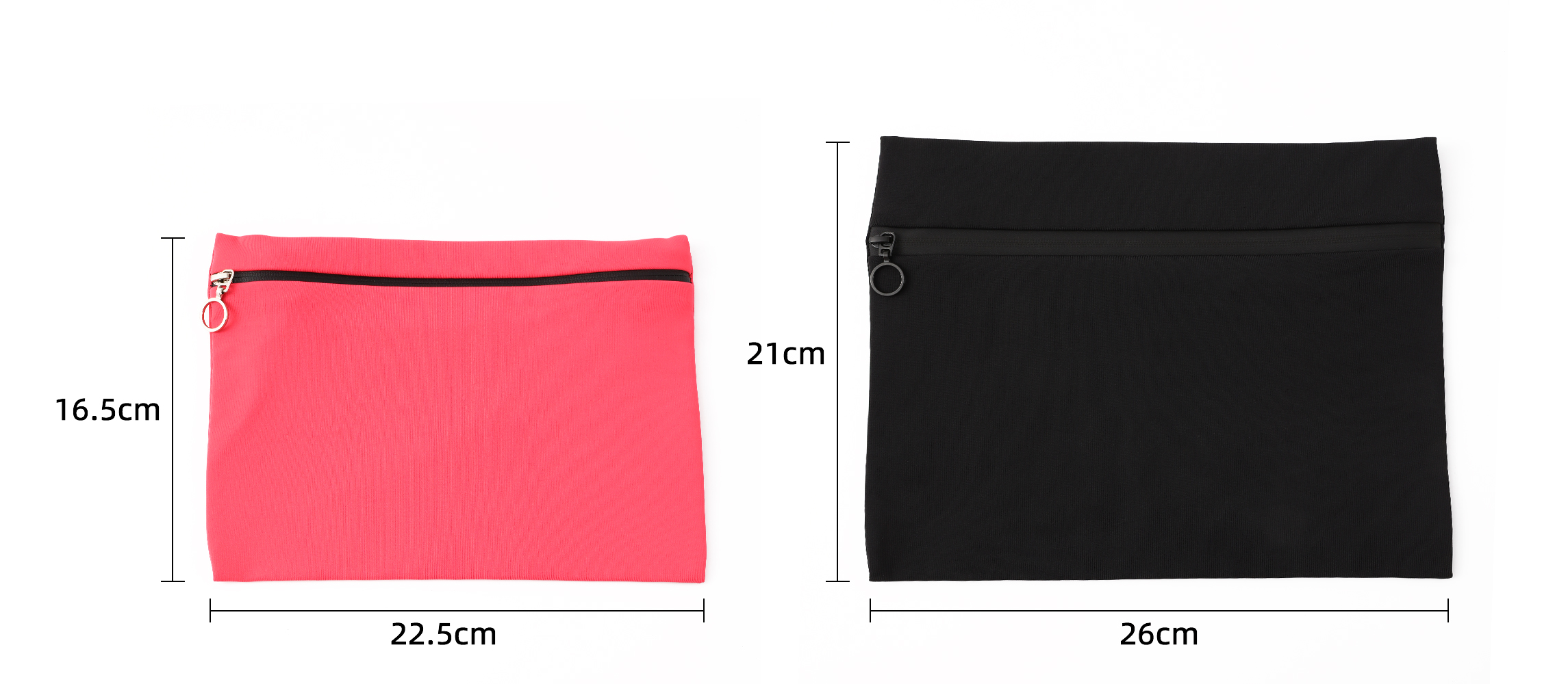 Bolsa h&uacute;meda impermeable con cremallera de doble capa