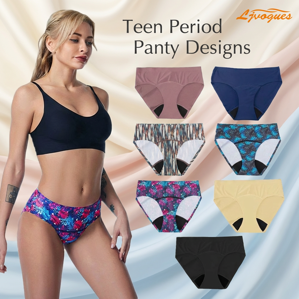 Diferentes dise&ntilde;os y patrones en bragas menstruales para adolescentes: una gu&iacute;a de estilo y fabricaci&oacute;n para 2026