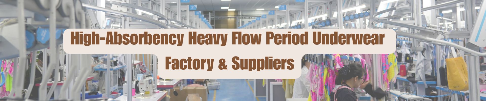 Heavy flow period underwear