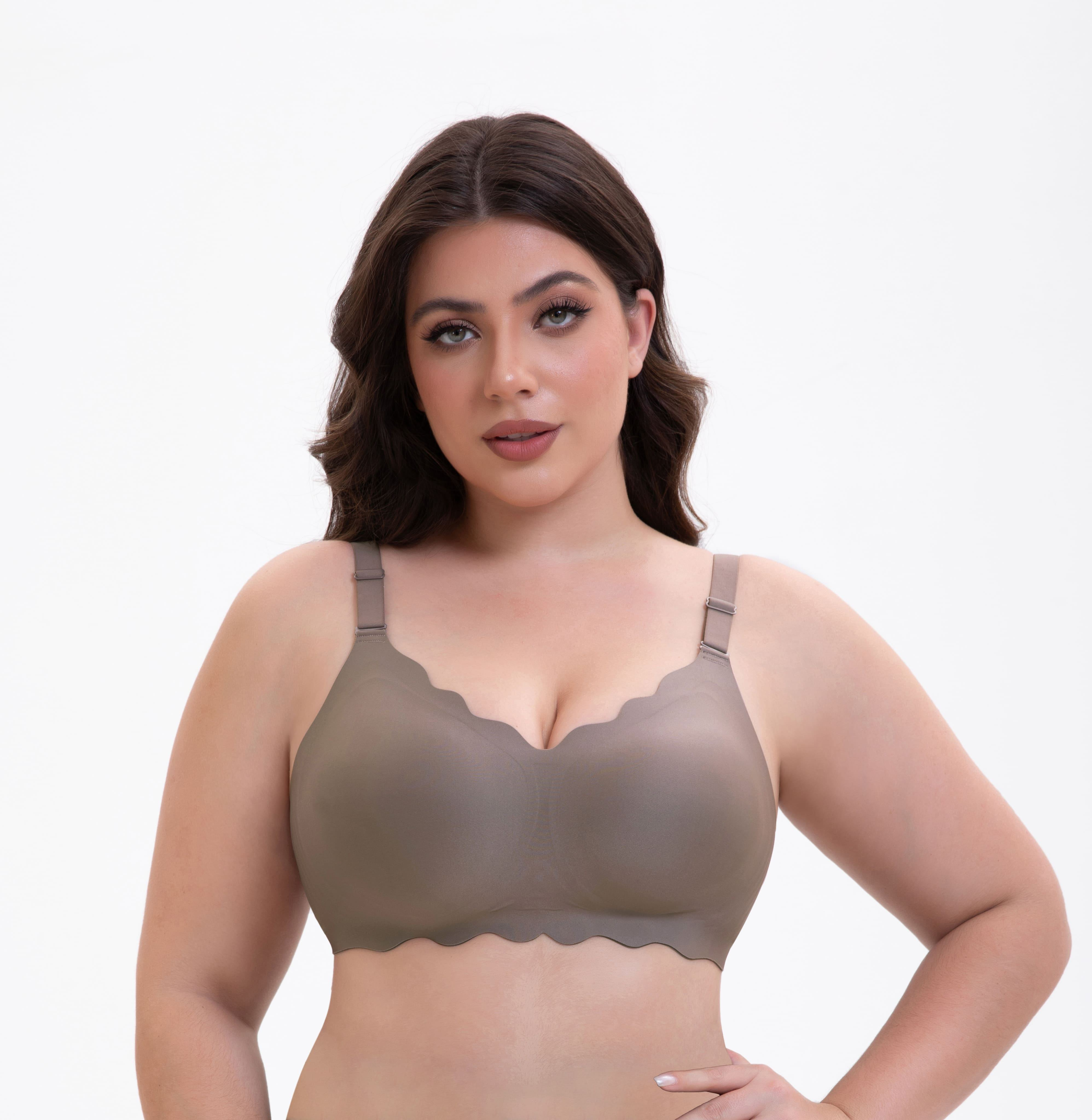  Vente en gros Soutien-Gorge Gel&eacute;e Sans Couture Grande Taille