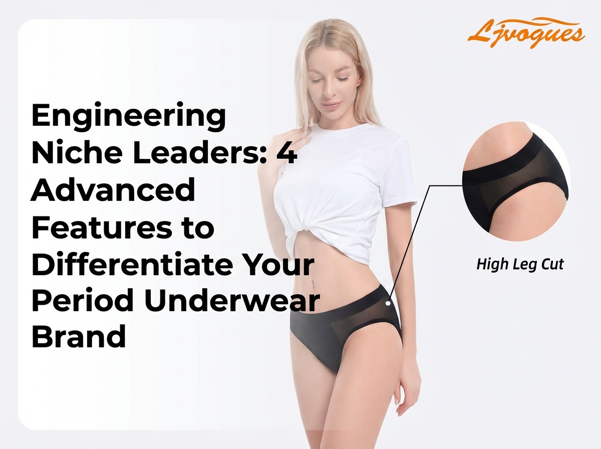 L&iacute;deres de nicho de ingenier&iacute;a: 4 funciones avanzadas para diferenciar su marca de ropa interior menstrual