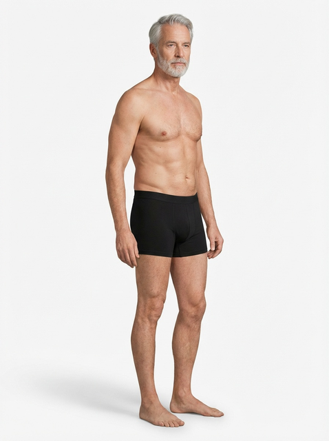 Fornecedor de marca pr&oacute;pria de roupa &iacute;ntima masculina &agrave; prova de vazamento de Spandex Modal