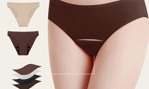 Ropa interior ligera para incontinencia
